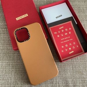 New Casetify leather case iphone 12 12 pro